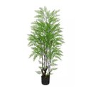 Ver imagem 1 de Planta Árvore Artificial Samambaia Com Print Verde 1,5m