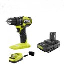 Ver imagem 2 de Ryobi Kit Furadeira-parafusadeira Compacta 18v C- Bateria