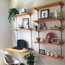 Ver imagem 5 de Suporte Prateleira para Perfil Cremalheira Simples 25cm Branco 10 Peças