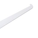 Ver imagem 3 de Suporte Prateleira para Perfil Cremalheira Simples 25cm Branco 10 Peças