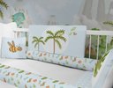 Ver imagem 4 de Kit Berço Enxoval de Bebê Dinossauros Verde