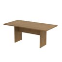 Ver imagem 4 de Mesa de Reunião para Escritório Retangular 180x90cm ME4203 Amêndoa Tecnomobili