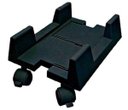 Ver imagem 1 de Suporte para Computador Cpu com Rodinhas e Regulagem de Largura Preto - Carrinho para Gabinete