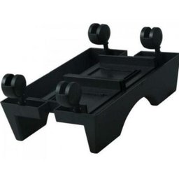 Suporte para Computador Cpu com Rodinhas e Regulagem de Largura Preto - Carrinho para Gabinete - 3