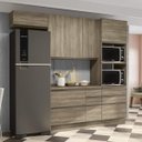 Ver imagem 2 de Cozinha Modulada Compacta 4 Peças com Torre Quente Maxxi