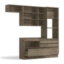 Ver imagem 3 de Cozinha Modulada Compacta 4 Peças com Torre Quente Maxxi