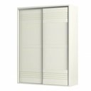 Ver imagem 1 de Roupeiro Menfis 2 Portas Cor Off White 180cm - 66683