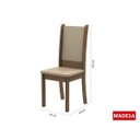 Ver imagem 4 de Conjunto Sala de Jantar Mesa 4 Cadeiras Melissa Madesa