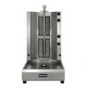 Ver imagem 1 de Churrasqueira Assador para Churrasco Grego Elétrico Rotativo 4 Queimadores Gás Acge4 220v -