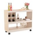 Ver imagem 3 de Aparador Adega Bar com Suporte para Taças 4151 Perola