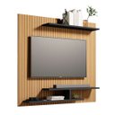 Ver imagem 7 de Painel Osiris Compacto com 3 Prateleiras Moderno Tvs até 32":preto