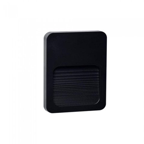 Arandela Balizador La-230 LED Central IP65 Interno Externo Preto Ledart