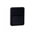 Ver imagem 1 de Arandela Balizador La-230 LED Central IP65 Interno Externo Preto Ledart