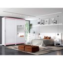 Ver imagem 4 de Guarda-Roupa Roupeiro Verg 3 Gavetas 2 Portas Deslizantes Henn