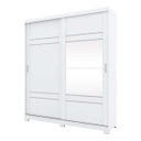 Ver imagem 1 de Guarda-Roupa Roupeiro Verg 3 Gavetas 2 Portas Deslizantes Henn