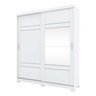 Guarda-Roupa Roupeiro Verg 3 Gavetas 2 Portas Deslizantes Henn - 1