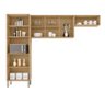 Cozinha Compacta Versalhes - Mdf/mdp 9 Portas com Espaço para Micro-ondas - Kits Paraná - 3