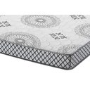 Ver imagem 4 de Cama Box C/auxiliar Solteiro: Colchão Espuma Polar D20 Pérola Gray + Base Crc Suede Black(88x188)