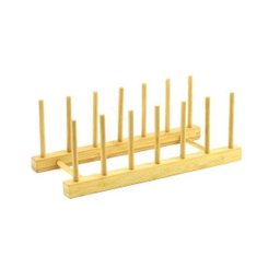 Porta Pratos de Bambu Nature - 1