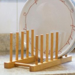 Porta Pratos de Bambu Nature - 3