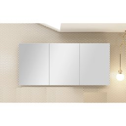 Armário Espelheira com 3 Portas MDF Para Banheiro - Suspenso - 2