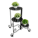 Ver imagem 2 de Floreira Articulada de Ferro para Plantas 3 Andares Suporte de Vasos Decorativo Jardim Vertical