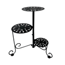 Ver imagem 4 de Floreira Articulada para 3 Vasos em Aço Linha Exclusiva