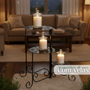 Ver imagem 7 de Floreira Articulada de Ferro para Plantas 3 Andares Suporte de Vasos Decorativo Jardim Vertical