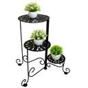 Ver imagem 2 de Floreira Articulada para 3 Vasos em Aço Linha Exclusiva