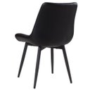 Ver imagem 4 de Kit 4 Cadeiras Estofadas Chicago - Preto