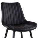 Ver imagem 5 de Kit 4 Cadeiras Estofadas Chicago - Preto