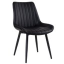 Ver imagem 2 de Kit 4 Cadeiras Estofadas Chicago - Preto