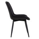 Ver imagem 3 de Kit 4 Cadeiras Estofadas Chicago - Preto