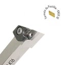 Ver imagem 3 de Suporte Torneamento Esquerdo 20x20 - Ckjnl 2020 K16 -knux 16