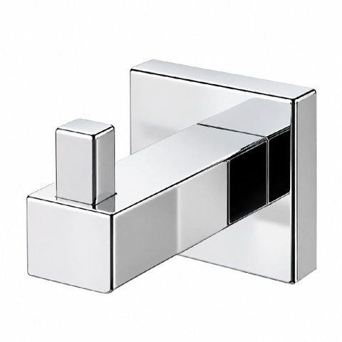 Cabide Simples de Parede Cromado 2060QCR Jiwi - Eb-2060.Q-Cr - Econometal