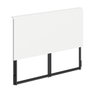 Mesa Dobrável Mobile 0,90 x 0,50 Weboffice - Branco/Preto - 5
