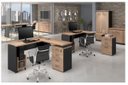 Ver imagem 4 de Mesa para Escritório em L Web30 1,35M 4 Gavetas - Calvi/Preto