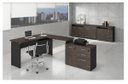 Ver imagem 2 de Mesa para Escritório Web30 1,20 + Balcão 1Pt 3Gv Marsala/Preto