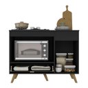 Ver imagem 5 de Balcão para Cooktop e Forno 105cm 1 Porta 1 Gaveta Veneza Multimóveis Mp2258