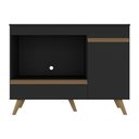 Ver imagem 6 de Balcão para Cooktop e Forno 105cm 1 Porta 1 Gaveta Veneza Multimóveis MP2258