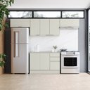 Ver imagem 1 de Cozinha Compacta 4 Peças 100% MDF Linha Fineze Areia
