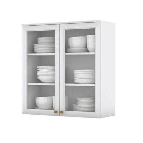Armário Aéreo Americana MDF 02 Portas 83 cm Henn