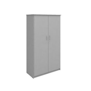 Armário Alto Fechado com 02 Portas – 1,59X0,80X0,42m – INCOFLEX – CINZA/CINZA – 21209.