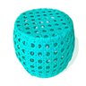 Puff Bahamas Banco de Jardim Seat Garden Decoração Área Lazer Piscina Pergolado Colorido Alumínio - 1