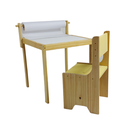 Ver imagem 1 de Combo Mesa Infantil + Cadeira Happy + Bobina de Papel Madeira Maciça