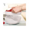 Escorredor de Salada Tomate Uva Lava Verdura Tigela Branca 1l - 2