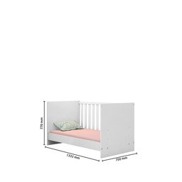 Berço Mini Cama Doce Sonho Branco - 9