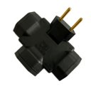 Ver imagem 4 de Adaptador Benjamin T Plug Tomada Pino Articulado 3 Saídas | Utilimix