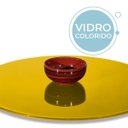 Ver imagem 5 de Prato Giratório Vidro Serigrafado 80cm X 8mm Amarelo