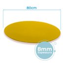 Ver imagem 2 de Prato Giratório Vidro Serigrafado 80cm X 8mm Amarelo